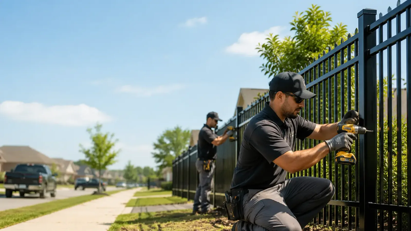 Metal Fence Installation in Basehor, KS